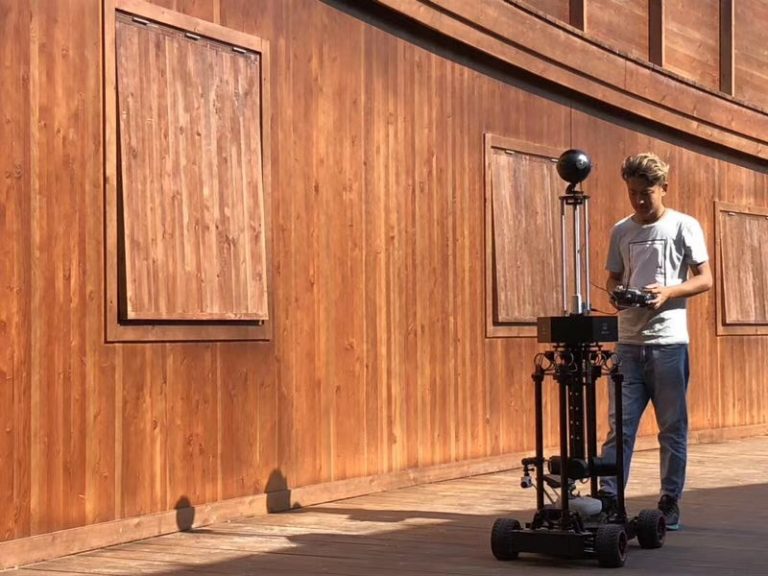 VR camera car VR camera car