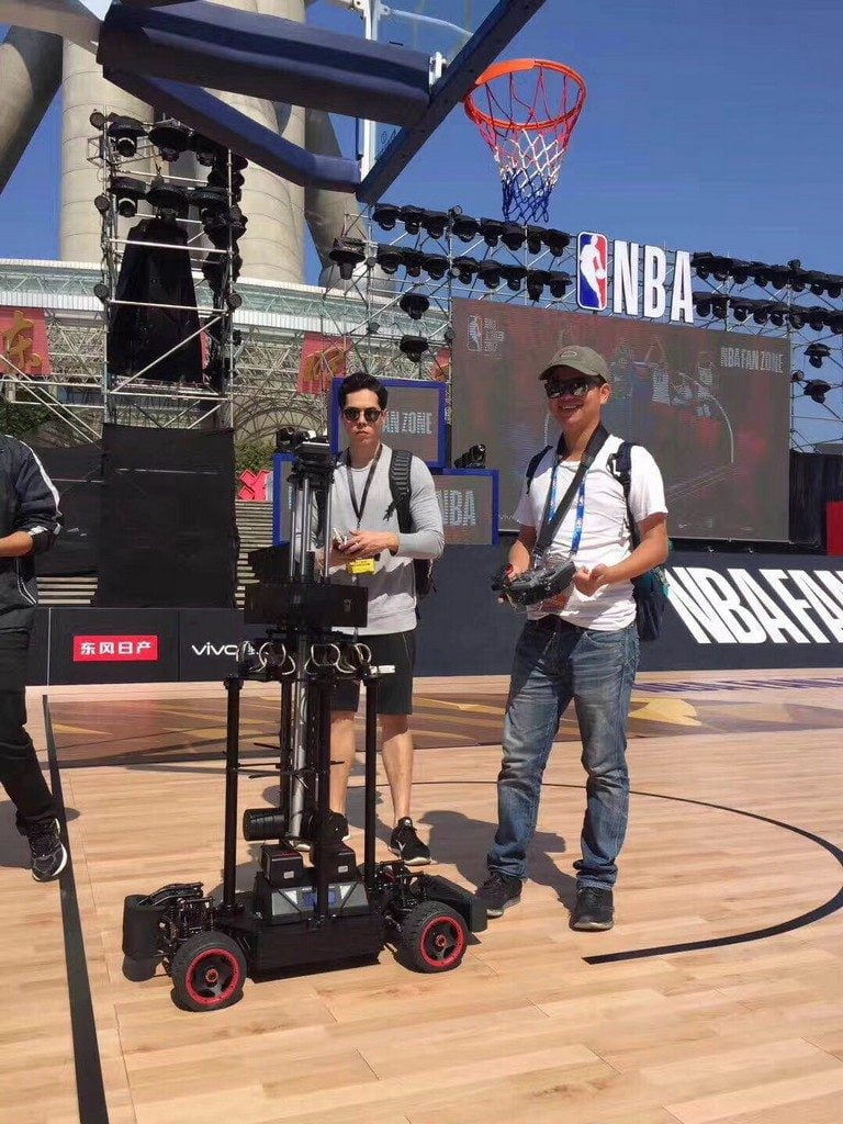 VR camera car VR camera car