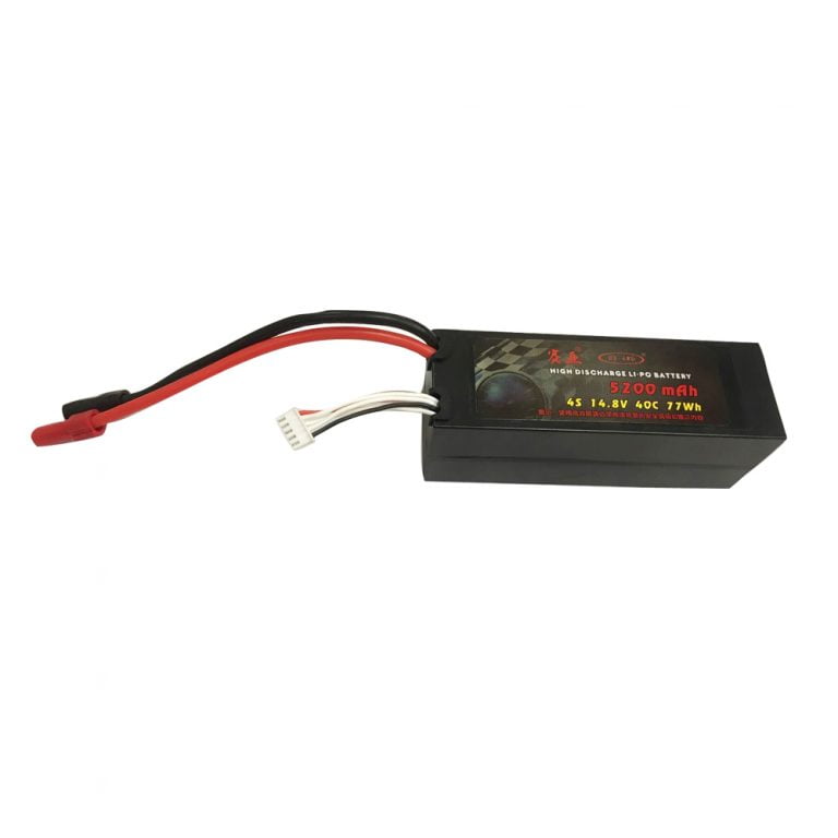 14.8V 40C 5200mA Lipo battery